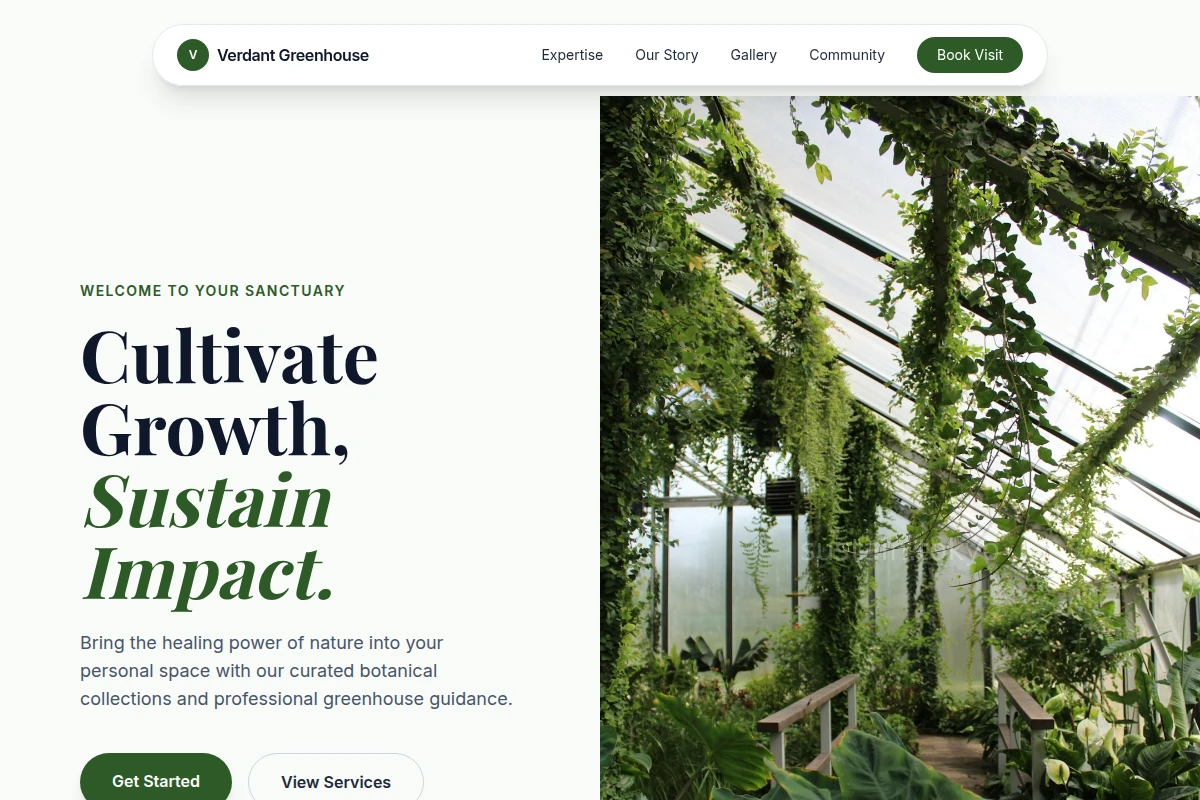 Verdant Greenhouse