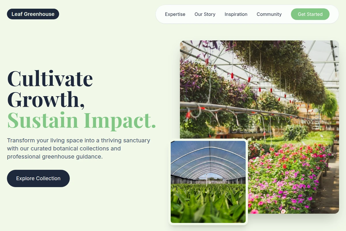 Leaf Greenhouse