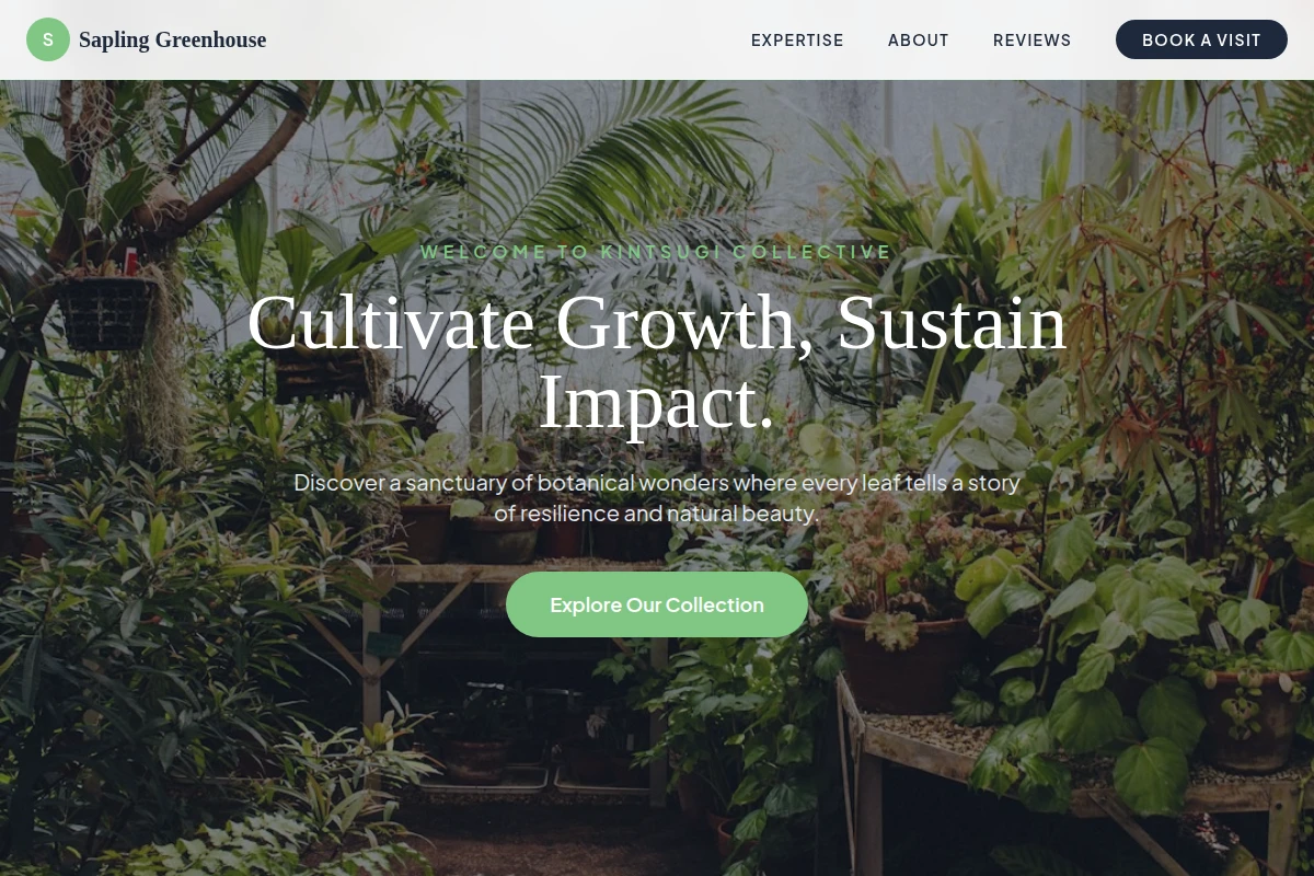 Sapling Greenhouse