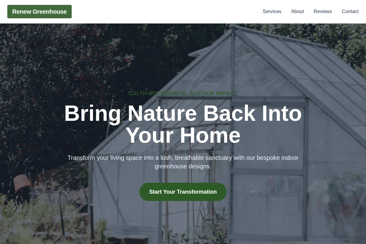 Renew Greenhouse