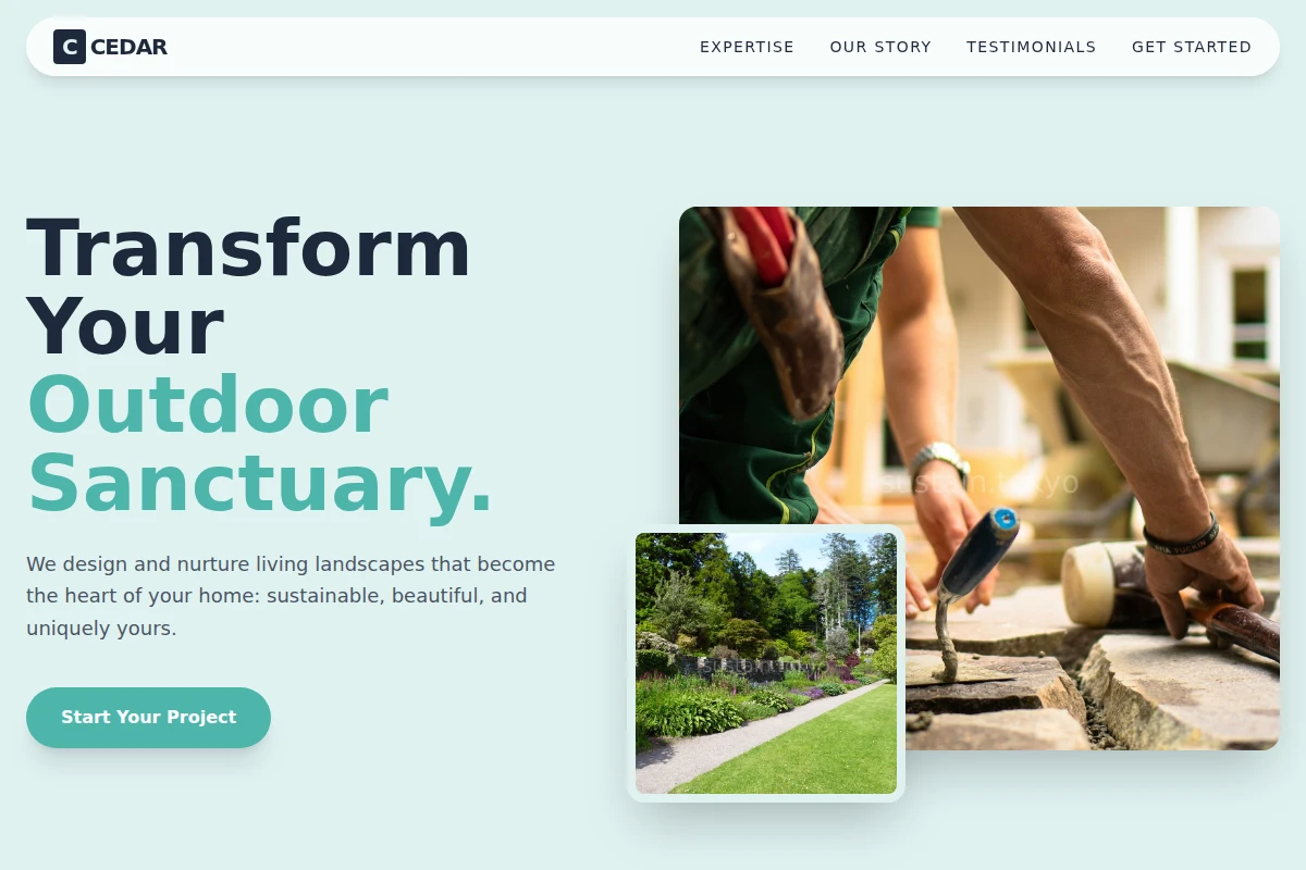 Cedar Landscaping