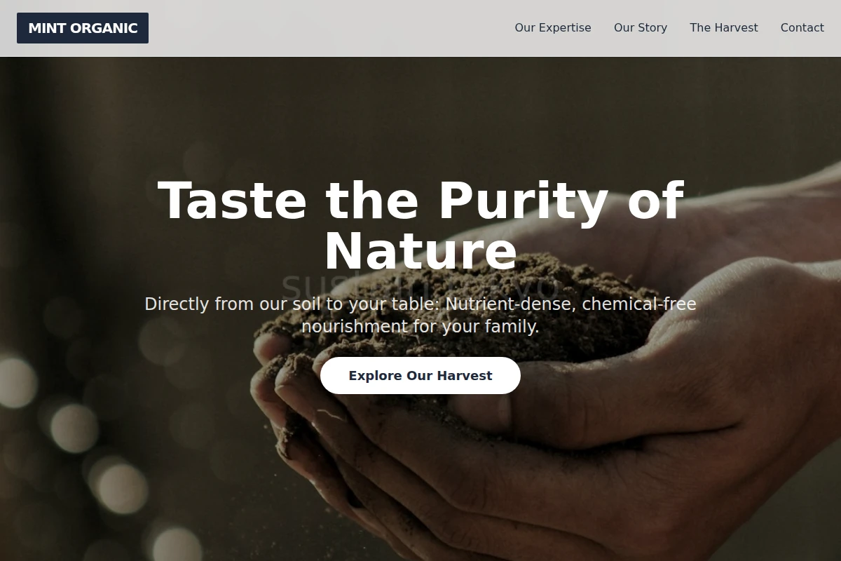 Mint Organic Food