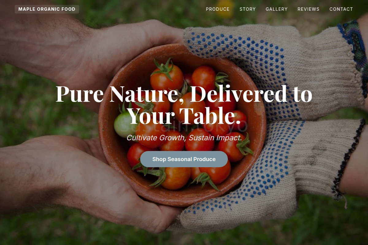 Maple Organic Food
