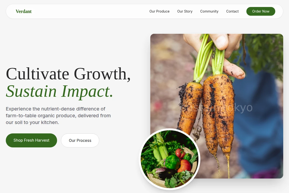 Verdant Organic Food