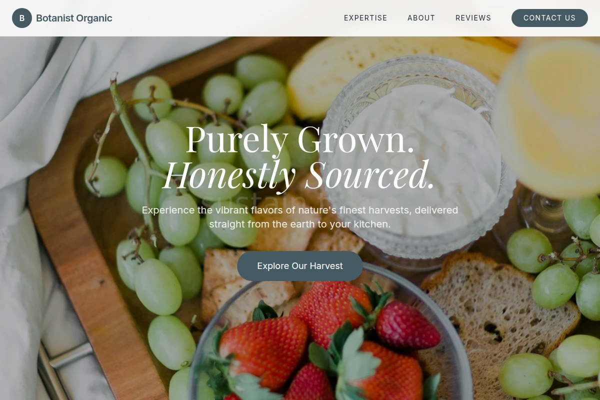 Botanist Organic Food