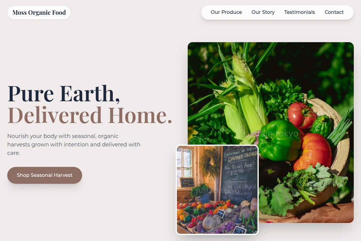 Moss Organic Food