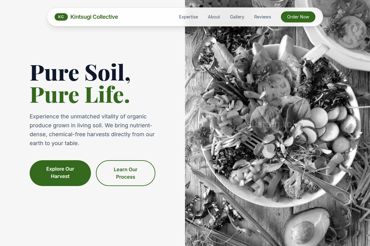 Soil Organic Food