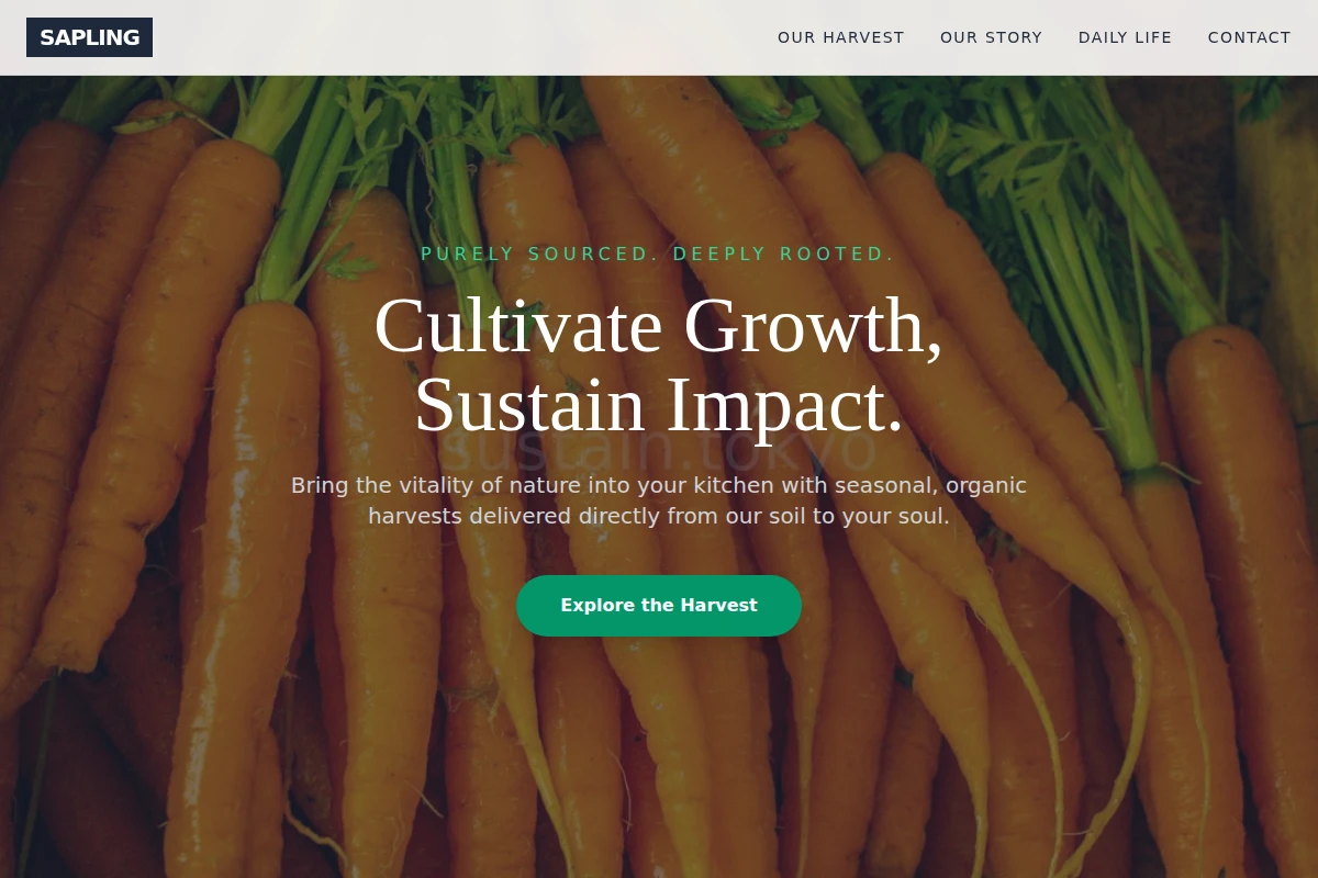 Sapling Organic Food