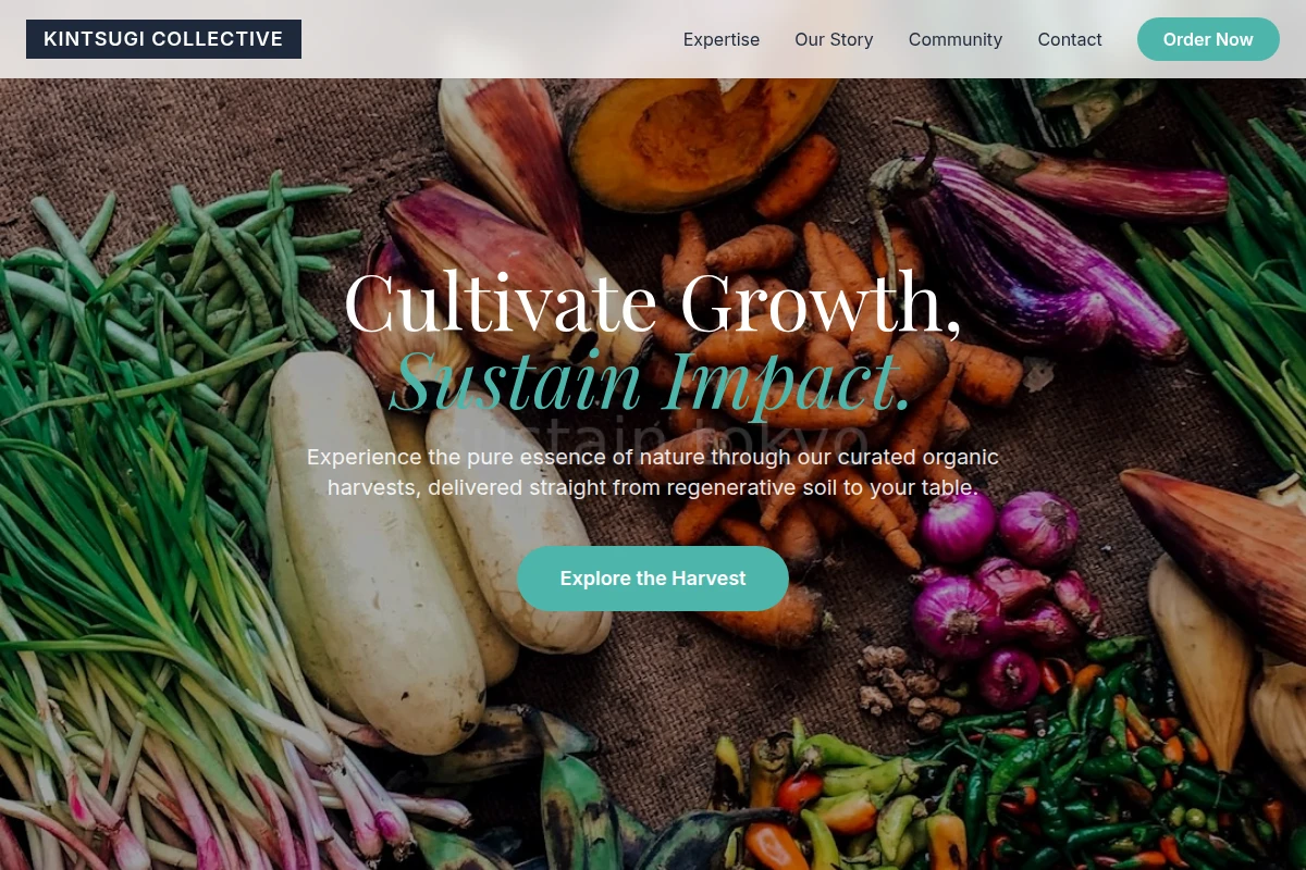 Green Organic Food