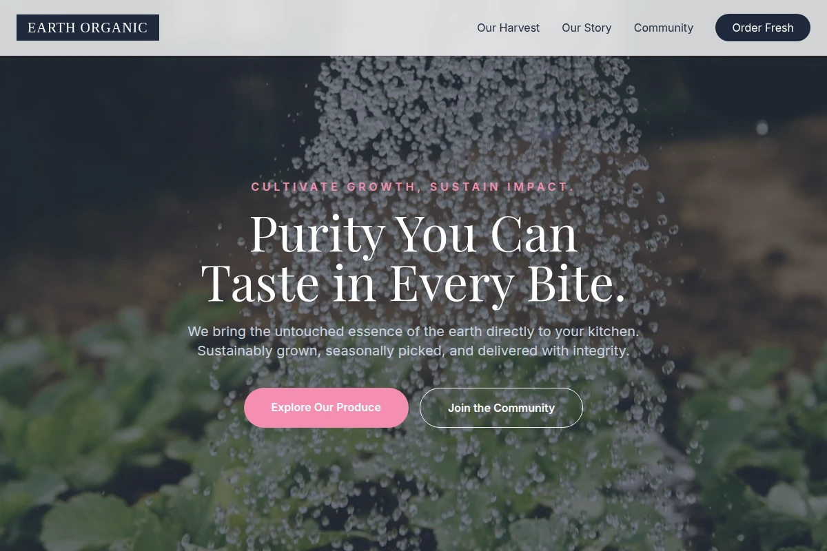Earth Organic Food