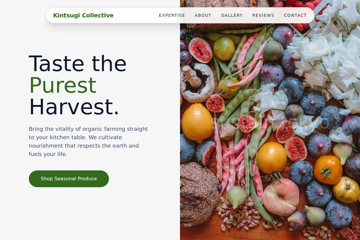Minimal Organic Food