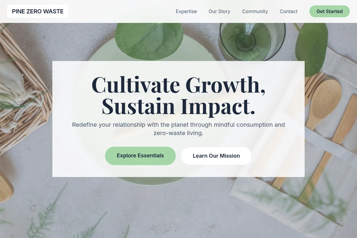 Pine Zero Waste