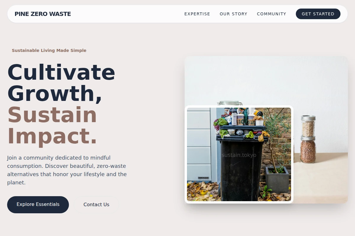 Pine Zero Waste